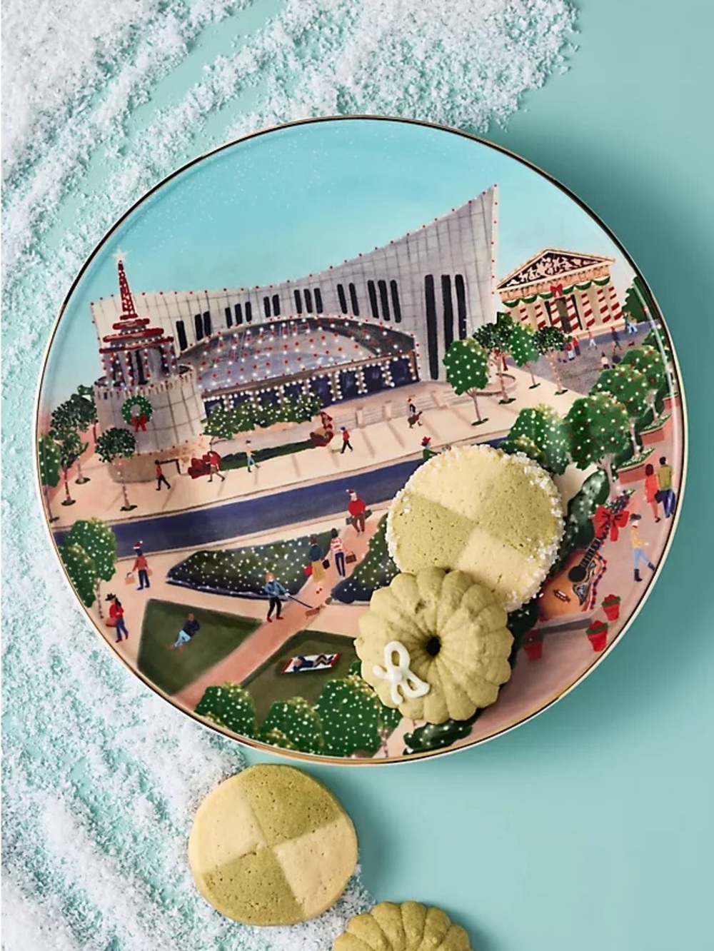 ❤️Holiday in the City Nashville Dessert Plate 2025 - New In Box